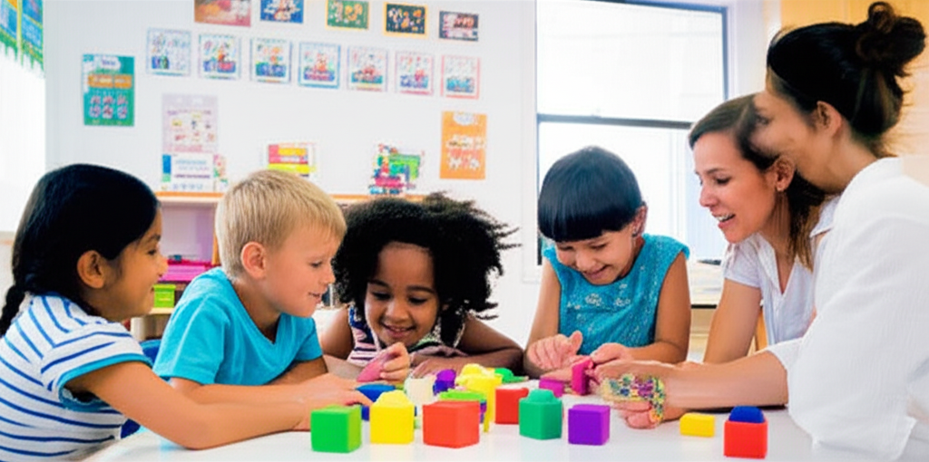 Children learning in our classroom